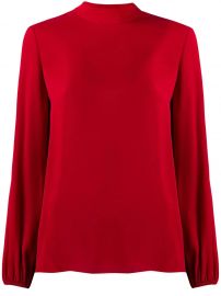 Theory loose-fit silk blouse loose-fit silk blouse at Farfetch